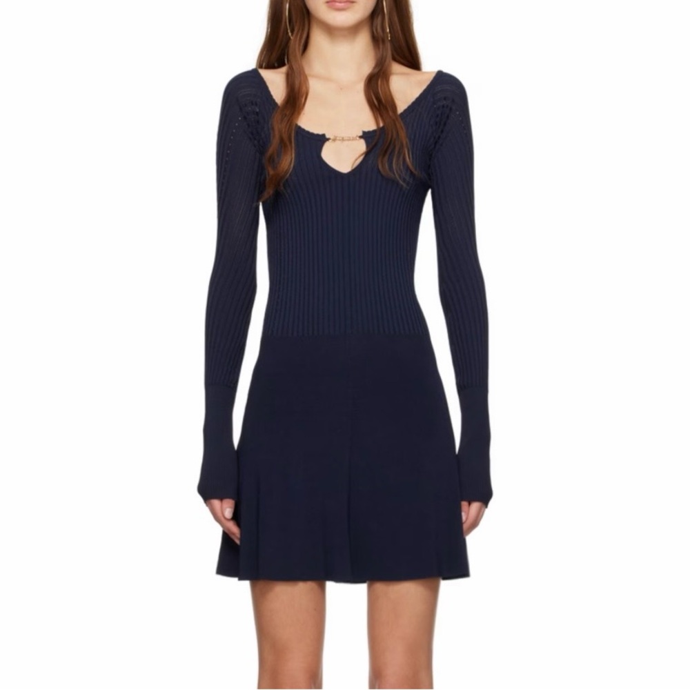 Jacquemus black  Long Sleeve Dress